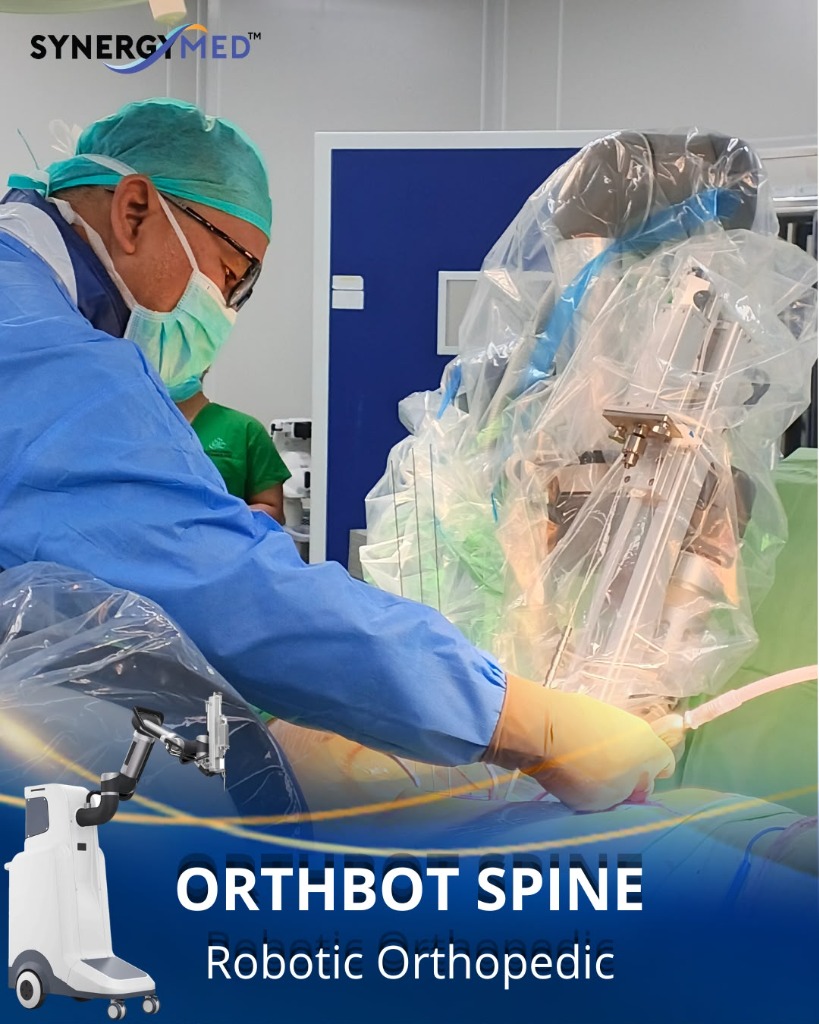 2nd Robotic Spine Live Surgery with Orthbot Spine